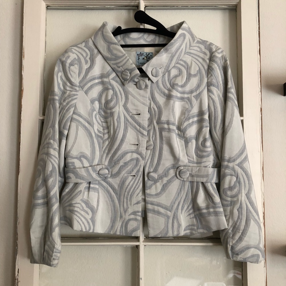 Anthropologie Brocade Jacket - Tabitha Size 4